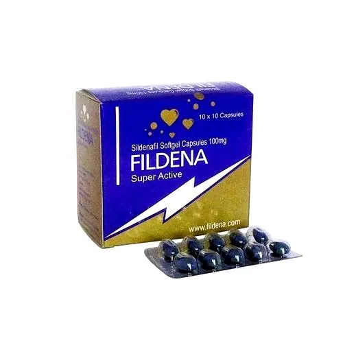 Fildena Super Active Sildenafil Citrate Tablets Buy online