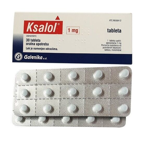 Xanax Blue Ksalol 1 Mg Tablets Buy Online