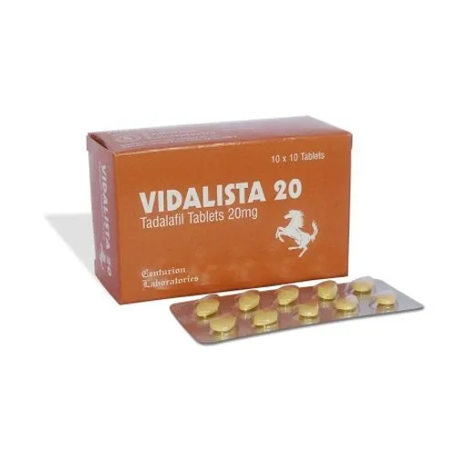 Vidalista 60 Mg Tadalafil Tablets Buy Online